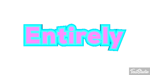 Entirely Efecto de texto