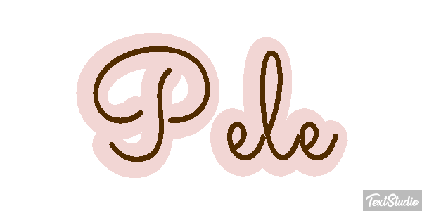 Pelé Effetto testo