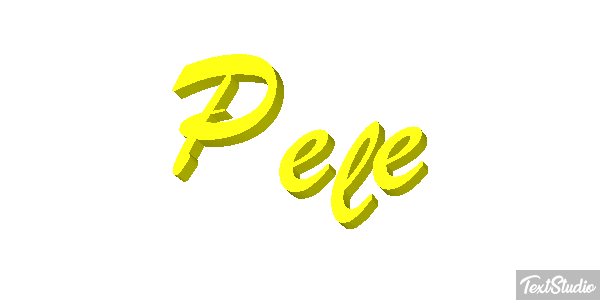 Pelé Effetto testo