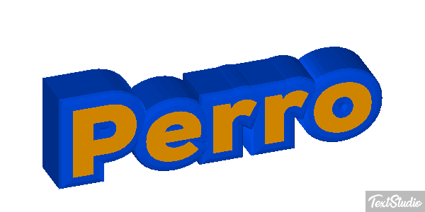 Perro Efecto de texto