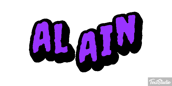 Al Ain Texteffekt