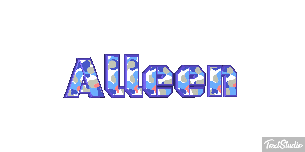 Alleen Text effect