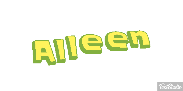 Alleen Text effect