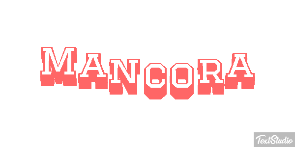 Máncora Tekst effect