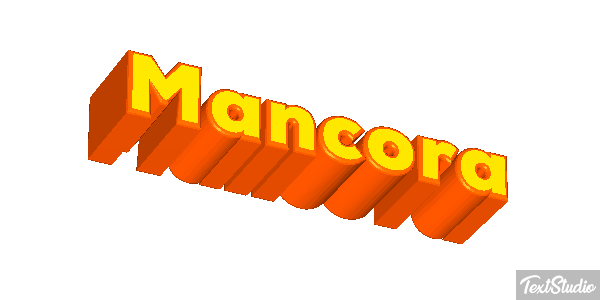 Máncora Tekst effect