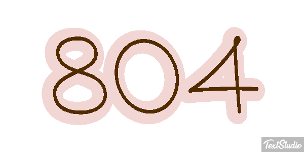 804 Text effect