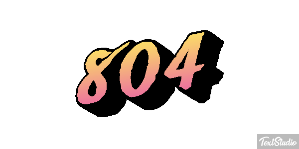 804 Text effect