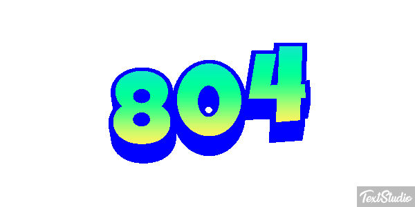 804 Text effect
