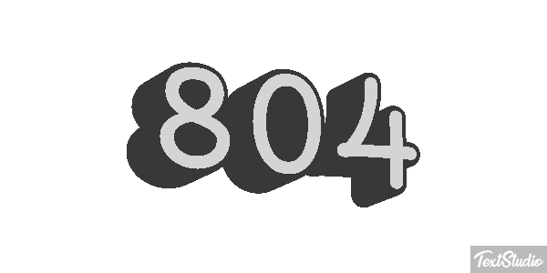 804 Text effect