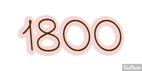 1800 Effetto testo
