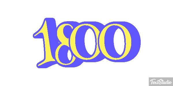 1800 Effetto testo