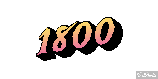 1800 Effetto testo