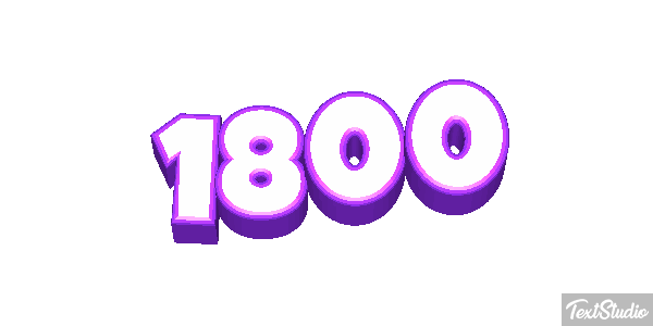 1800 Effetto testo