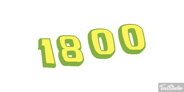1800 Effetto testo
