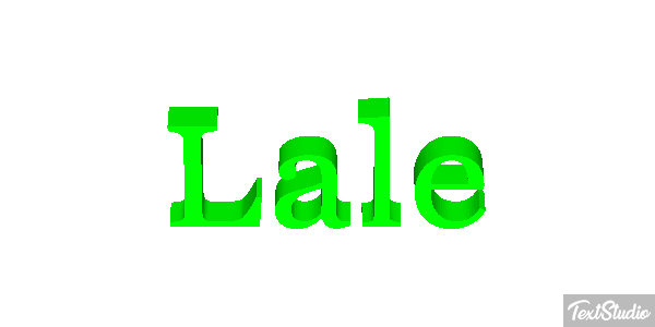 Lale テキスト効果