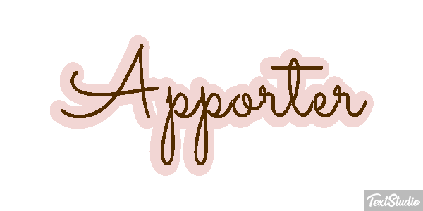 Apporter Effetto testo