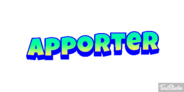 Apporter Effetto testo