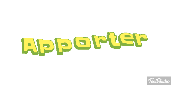 Apporter Effetto testo