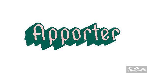 Apporter Effetto testo