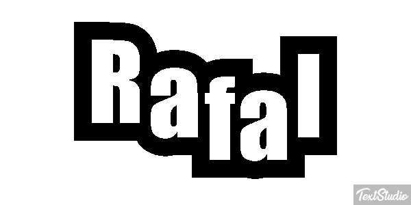 Rafał テキスト効果