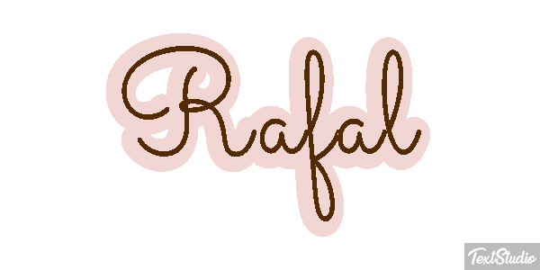 Rafał テキスト効果