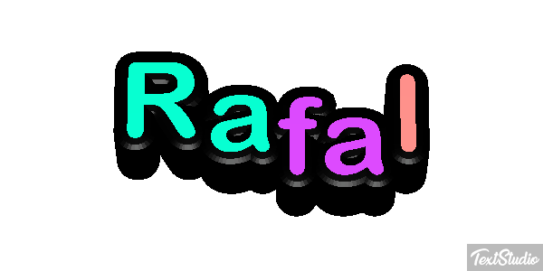 Rafał テキスト効果