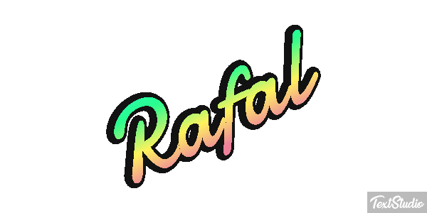 Rafał テキスト効果