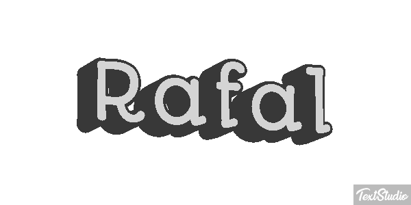 Rafał テキスト効果