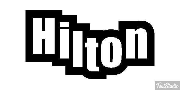 Hilton Texteffekt