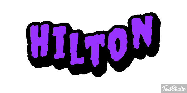 Hilton Texteffekt
