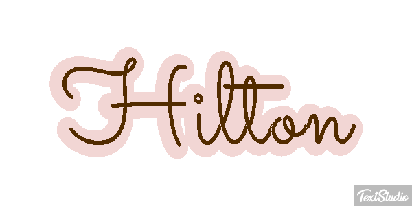 Hilton Texteffekt