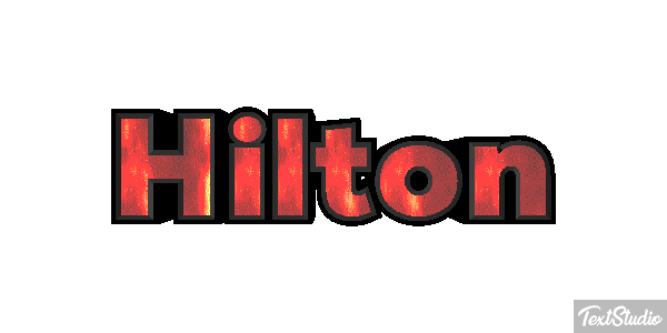 Hilton Texteffekt
