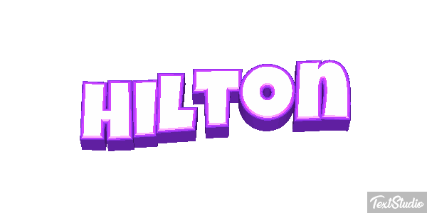 Hilton Texteffekt
