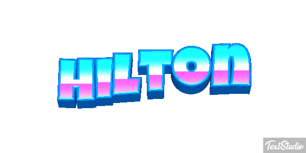 Hilton Texteffekt