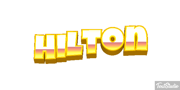 Hilton Texteffekt