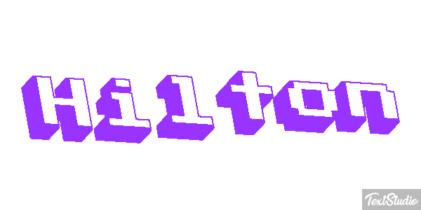 Hilton Texteffekt