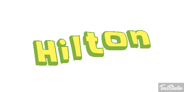 Hilton Texteffekt