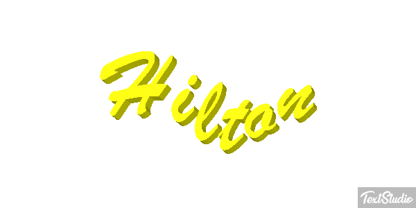 Hilton Texteffekt