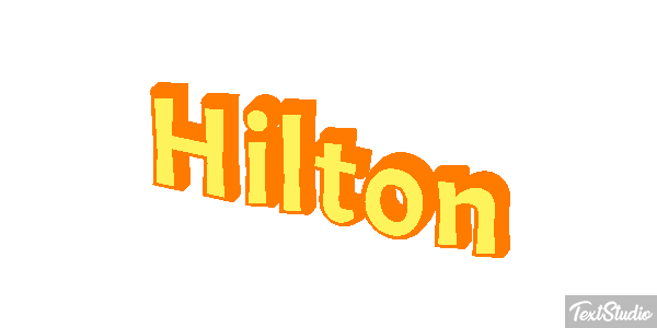 Hilton Texteffekt