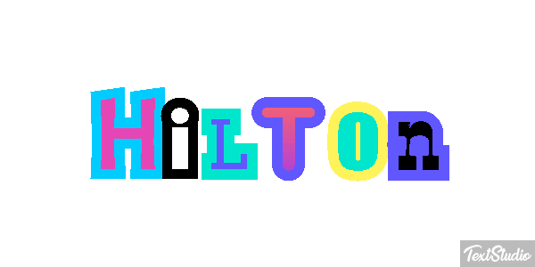 Hilton Texteffekt