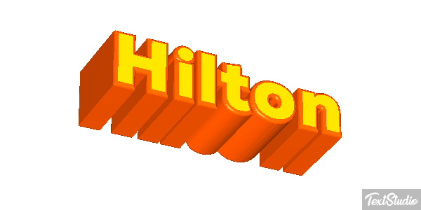 Hilton Texteffekt