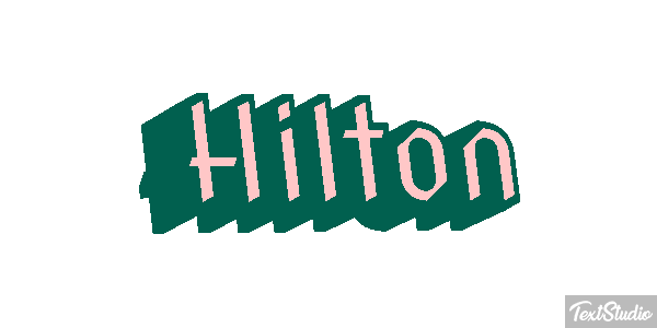 Hilton Texteffekt