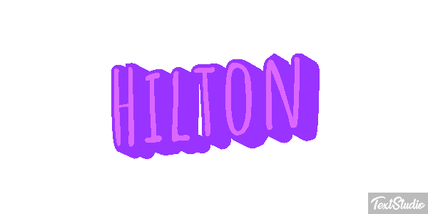 Hilton Texteffekt