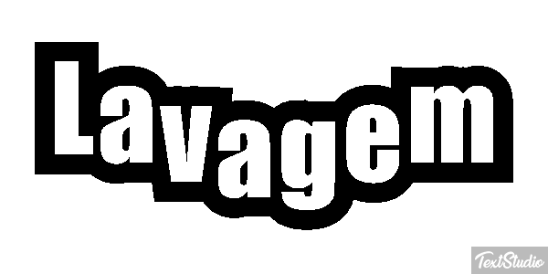 Lavagem Tekst effect