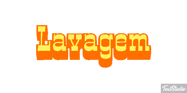 Lavagem Tekst effect