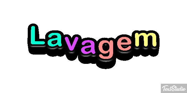 Lavagem Tekst effect