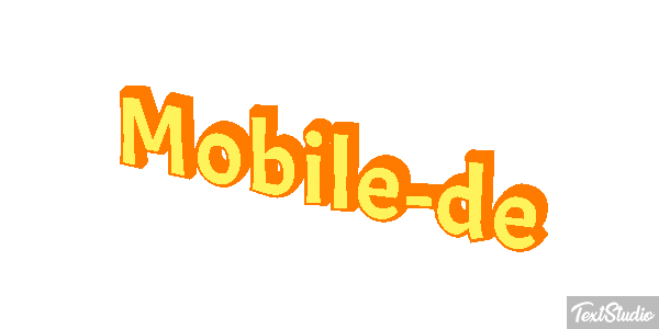 Mobile-de Text effect