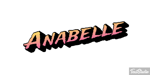 Anabelle Text effect