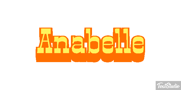 Anabelle Text effect