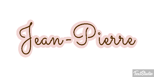 Jean-Pierre Текстовый эффект